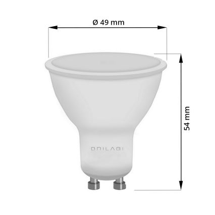 LED Крушка ECOLINE GU10/8,5W/230V 4000K - Brilagi