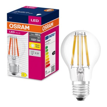 LED Крушка FILAMENT A100 E27/11W/230V 2700K - Osram