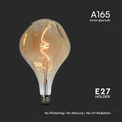 LED крушка Filament A165 E27/4W/230V 1800K