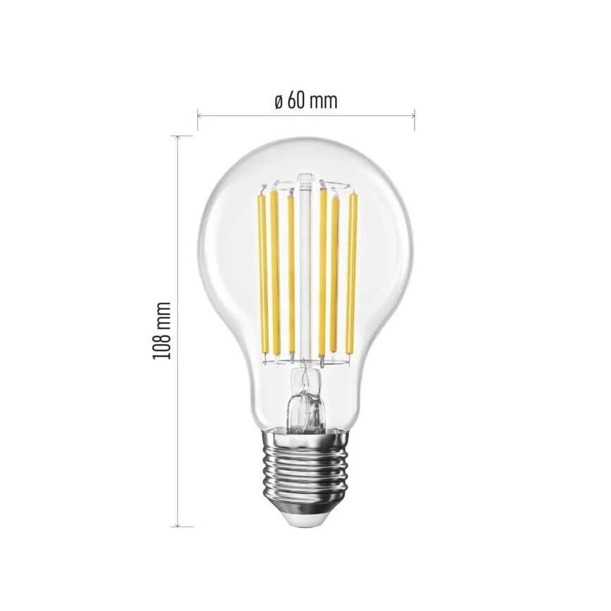 LED Крушка FILAMENT A60 E27/7,2W/230V 4000K
