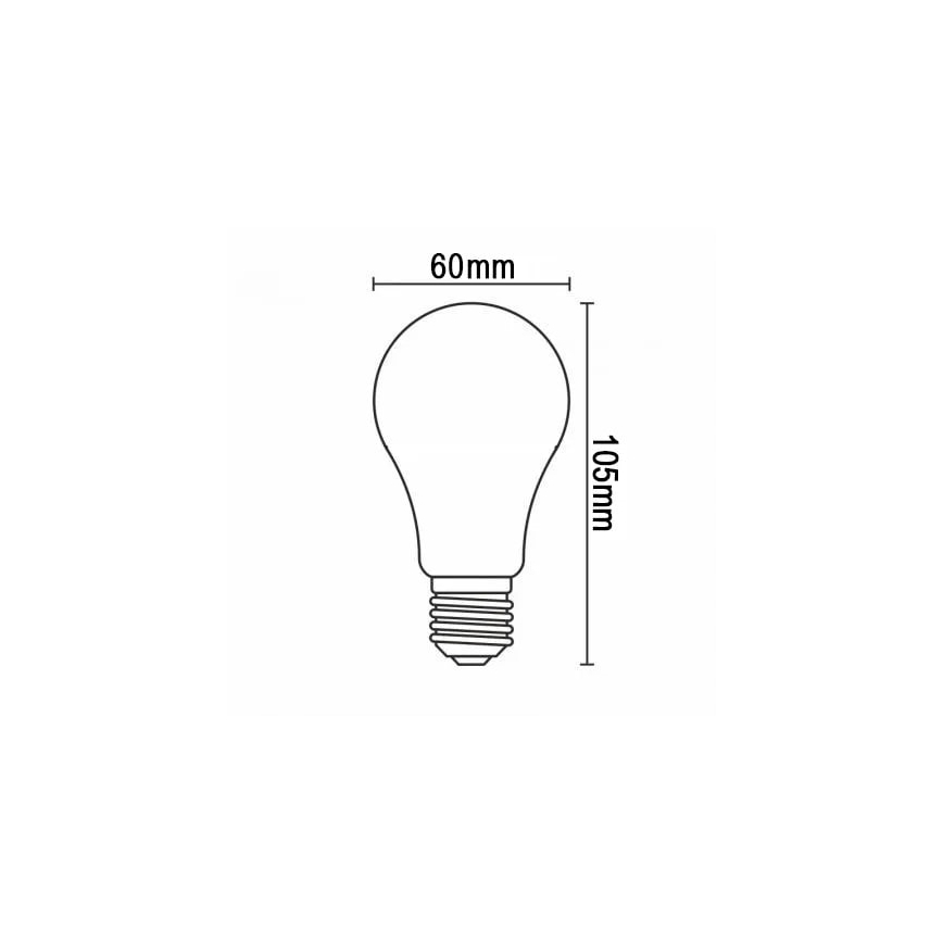 LED Крушка FILAMENT A60 E27/7,3W/230V 4000K