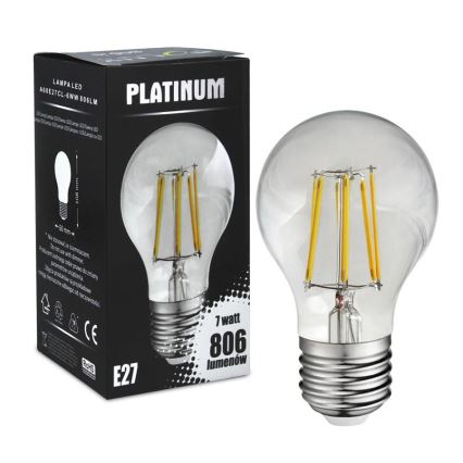 LED Крушка FILAMENT A60 E27/7W/230V 3000K