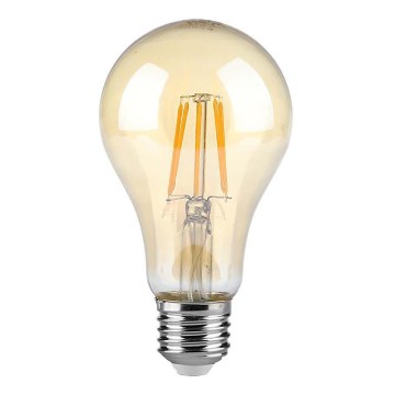 LED Крушка FILAMENT AMBER A67 E27/10W/230V 2200K