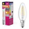 LED Крушка FILAMENT B40 E14/4W/230V 2700K - Osram