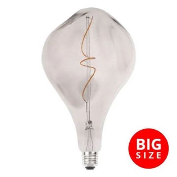 LED Крушка FILAMENT BUMPED SMOKE ET160 E27/4W/230V 2000K