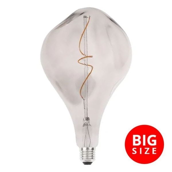 LED Крушка FILAMENT BUMPED SMOKE ET160 E27/4W/230V 2000K