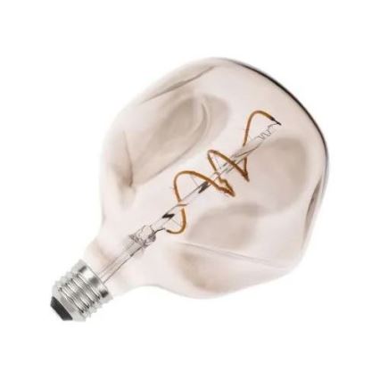 LED Крушка FILAMENT BUMPED SMOKE G125 E27/4W/230V 2000K опушен