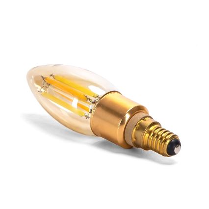 LED Димируема крушка FILAMENT MESH Smart C35 E14/4,5W/230V 2700-6500K - Aigostar