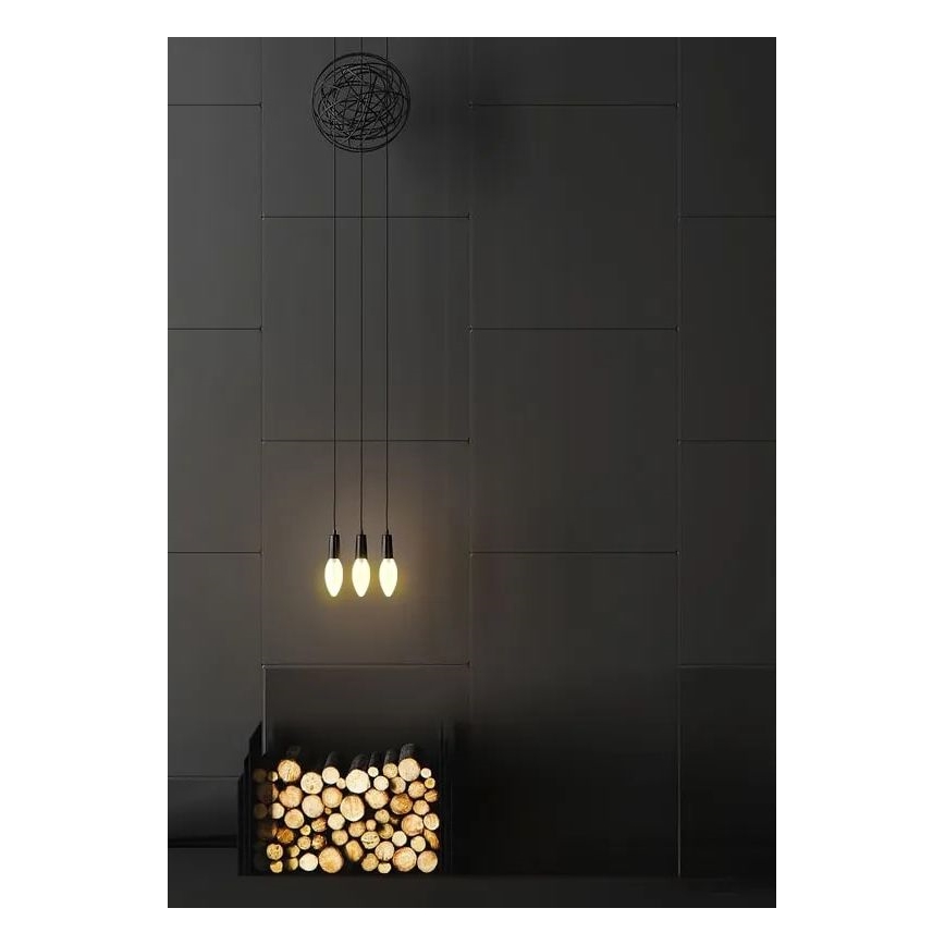 LED Крушка WHITE FILAMENT C35 E14/4,5W/230V 3000K