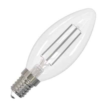 LED Крушка WHITE FILAMENT C35 E14/4,5W/230V 4000K