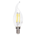 LED крушка FILAMENT C35 E14/4W/230V 6500K - Aigostar