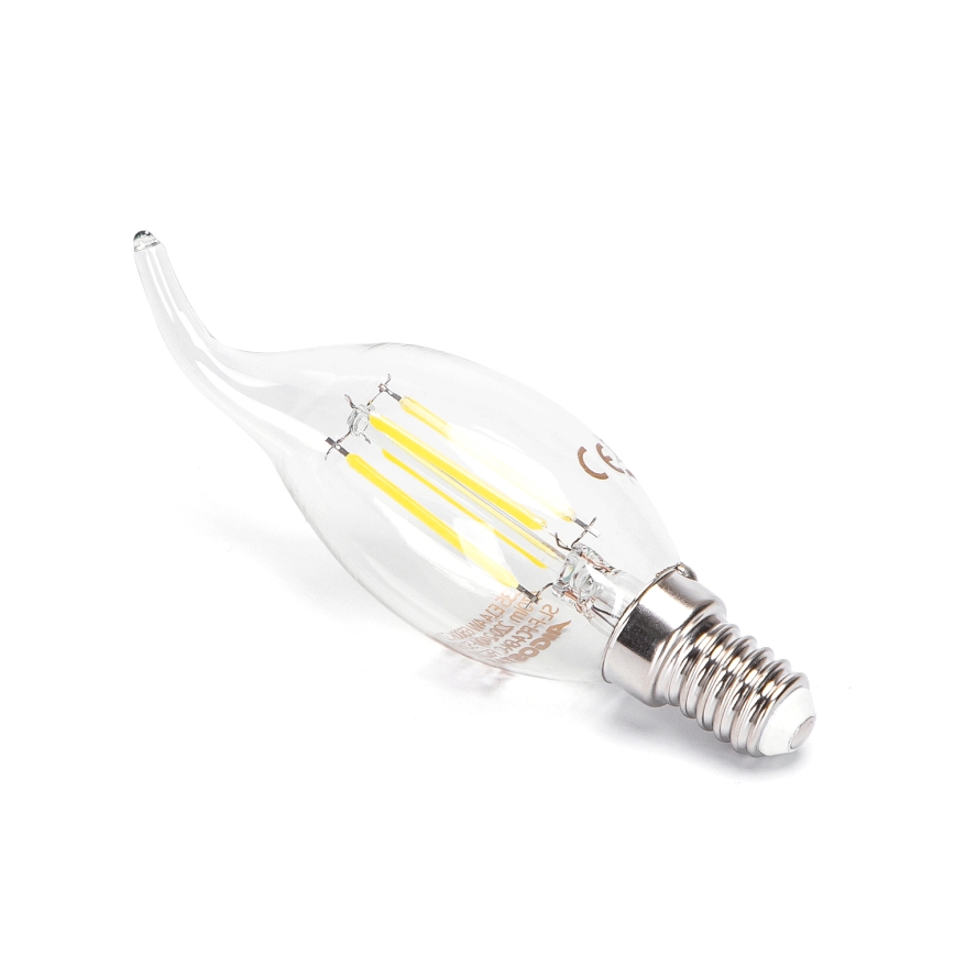 LED крушка FILAMENT C35 E14/4W/230V 6500K - Aigostar