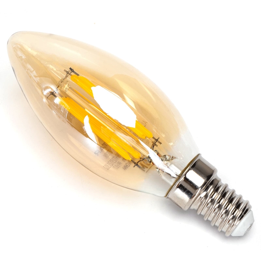 LED крушка FILAMENT C35 E14/6W/230V 2200K - Aigostar