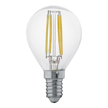LED Крушка FILAMENT CLEAR E14/4W/230V 2700K - Eglo 11499