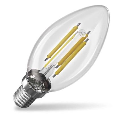 LED Крушка FILAMENT E14/3,8W/230V 4000K