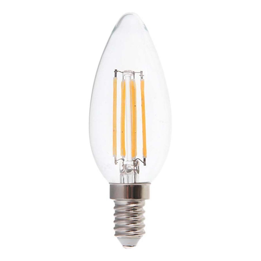 LED Крушка FILAMENT E14/4W/230V 6500K