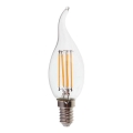 LED Крушка FILAMENT E14/4W/230V 6500K