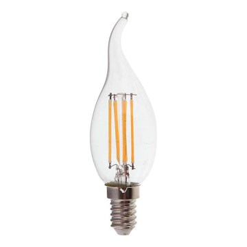 LED Крушка FILAMENT E14/4W/230V 6500K