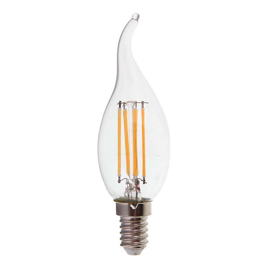 LED Крушка FILAMENT E14/4W/230V 6500K