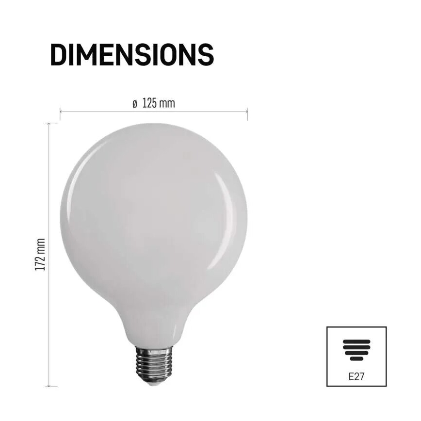 LED Крушка FILAMENT E27/18W/230V 2700K