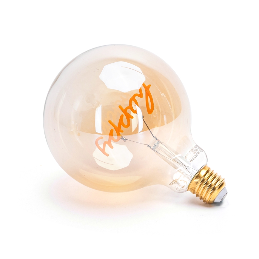 LED Крушка FILAMENT E27/4W/230V 1800K щастие - Aigostar