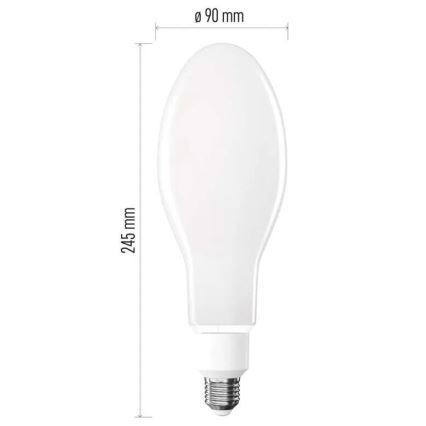 LED Крушка FILAMENT ED90 E27/36W/230V 6000 lm 4000K