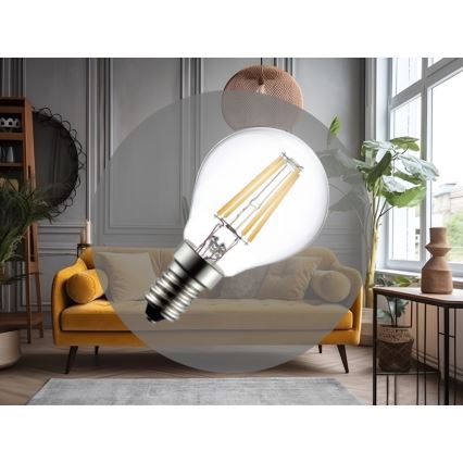 LED крушка FILAMENT G45 E14/6W/230V 4000K