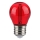 LED Крушка FILAMENT G45 E27/2W/230V червен