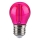 LED Крушка FILAMENT G45 E27/2W/230V розов