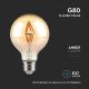 LED Крушка FILAMENT G80 E27/4W/230V 2200K