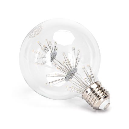 LED Крушка FILAMENT G95 E27/1,8W/230V 1800K - Aigostar