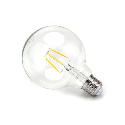 LED Крушка FILAMENT G95 E27/4W/230V 2700K - Aigostar