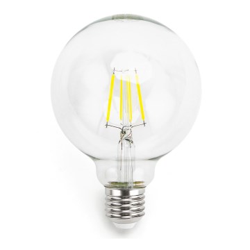 LED Крушка FILAMENT G95 E27/4W/230V 6500K - Aigostar