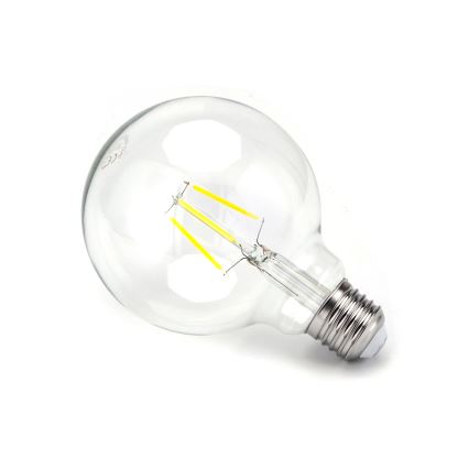 LED Крушка FILAMENT G95 E27/4W/230V 6500K - Aigostar