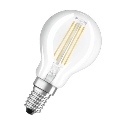 LED Крушка FILAMENT P40 E14/4W/230V 2700K - Osram