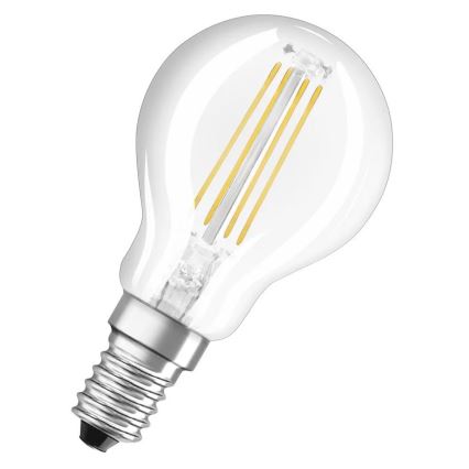 LED Крушка FILAMENT P40 E14/4W/230V 4000K - Osram