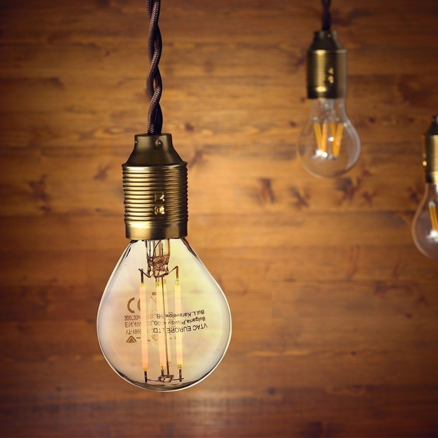 LED Крушка FILAMENT P45 E14/6W/230V 2700K