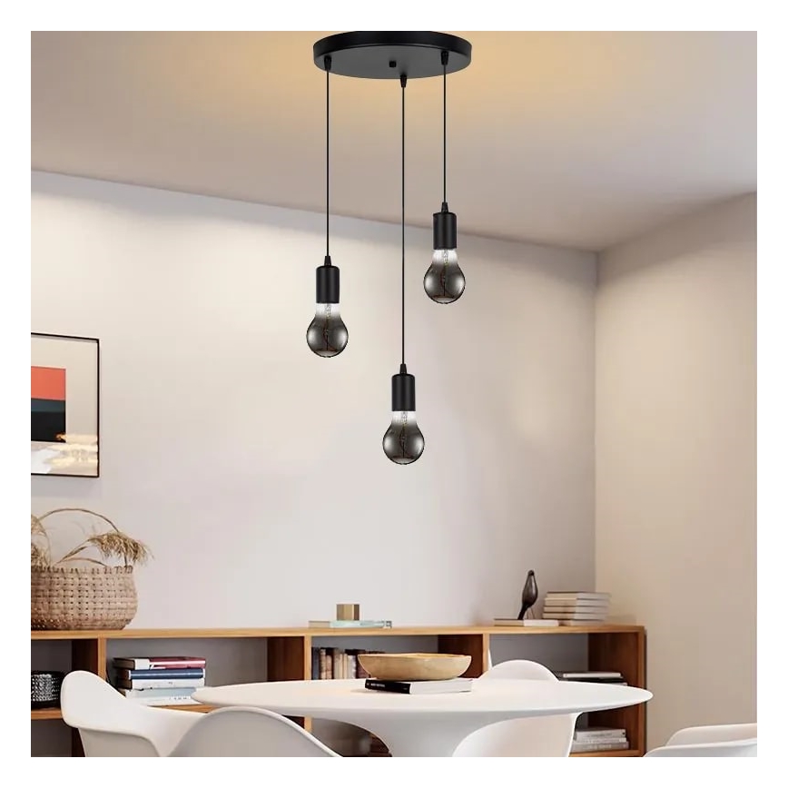LED Крушка FILAMENT SHAPE A60 E27/4W/230V 1800K опушен
