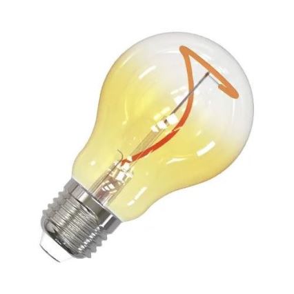 LED Крушка FILAMENT SHAPE A60 E27/4W/230V 1800K жълт