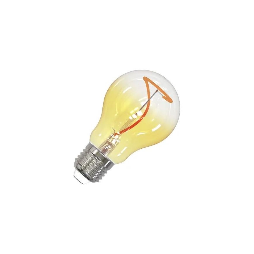 LED Крушка FILAMENT SHAPE A60 E27/4W/230V 1800K жълт