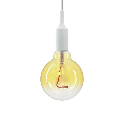 LED Крушка FILAMENT SHAPE G95 E27/4W/230V 1800K жълт