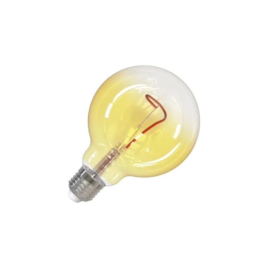 LED Крушка FILAMENT SHAPE G95 E27/4W/230V 1800K жълт