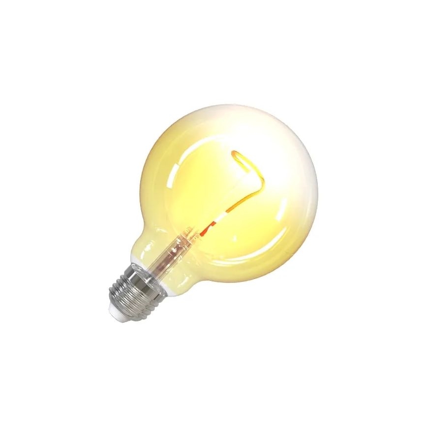 LED Крушка FILAMENT SHAPE G95 E27/4W/230V 1800K жълт