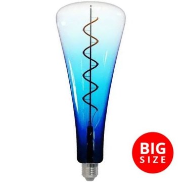 LED Крушка FILAMENT SHAPE T110 E27/5W/230V 1800K син