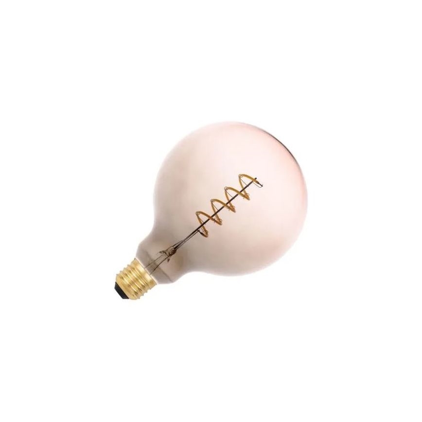 LED Крушка FILAMENT SPIRAL G125 E27/4W/230V 2000K сив/розов