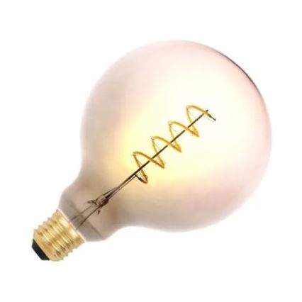 LED Крушка FILAMENT SPIRAL G125 E27/4W/230V 2000K сив/розов
