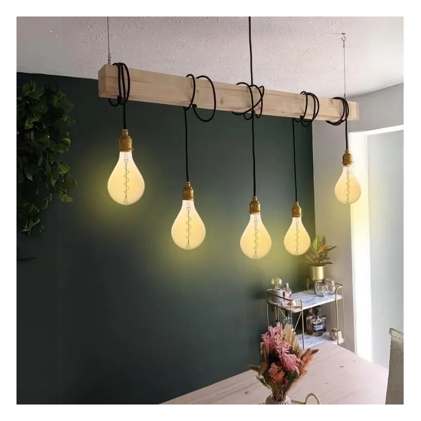 LED Крушка FILAMENT SPIRAL VINTAGE A165 E27/4W/230V 2000K