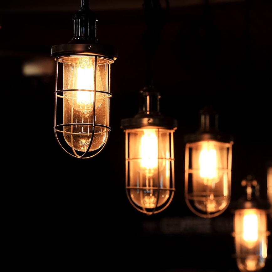 LED Крушка FILAMENT ST64 E27/4W/230V 3000K