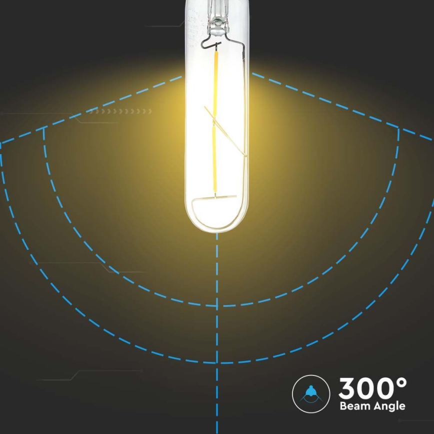 LED Крушка FILAMENT T30 E27/2W/230V 3000K