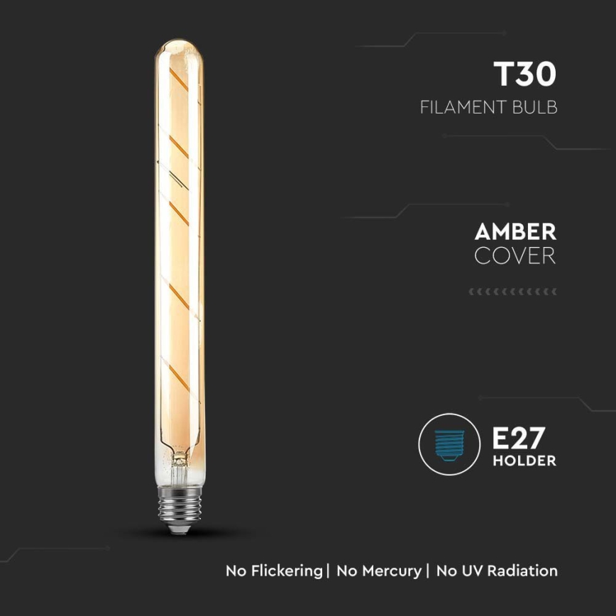 LED Крушка FILAMENT T30 E27/5W/230V 2200K